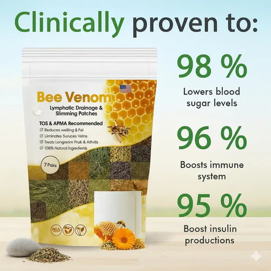 Bee Venom Lymphatic Daiamage &amp; Sliming Patches (10 Patches)